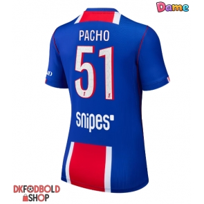 Paris Saint-Germain Willian Pacho #51 Hjemmebanetrøje Dame 2026-27 Kort ærmer Paris Saint-Germain Willian Pacho #51 Hjemmebanetrøje Dame 2026-27 Kort ærmer